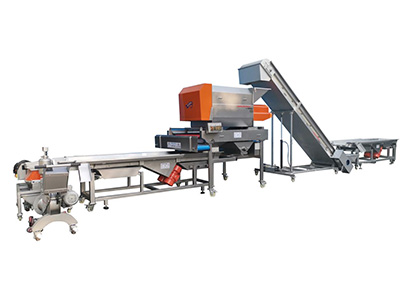 湖南转筒式葡萄脱粒生产线